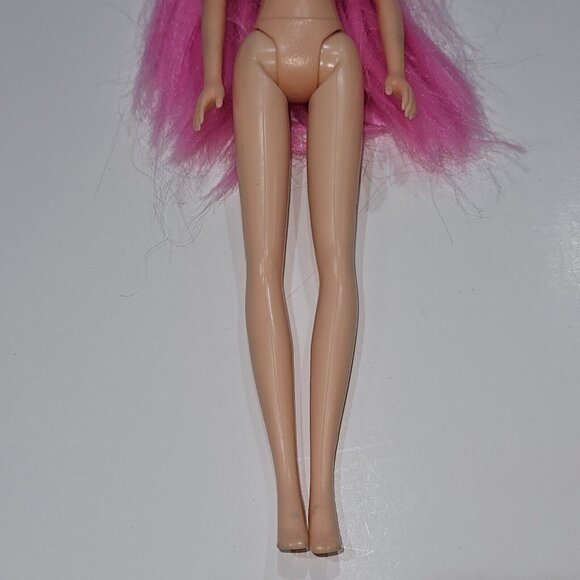 Mimi World Fashion Doll Nude Pink Hair Stars on Face 2012 - Picture 3 of 10